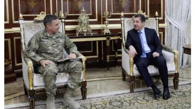 Chancellor Masrour Barzani’s meeting with Director of Kurdistan Coordination Center (KCC)