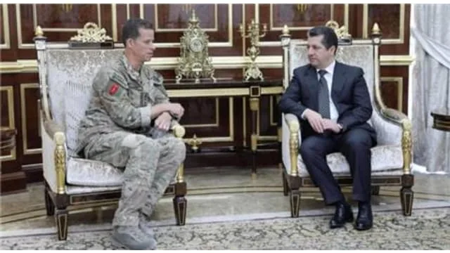 Masrour Barzani receives Commander of Special Operations Command of Canada