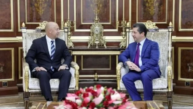 Chancellor Masrour Barzani’s meeting with New Zealand Ambassador to Iraq
