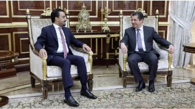 Chancellor of Kurdistan Regional Security Council  Masrour Barzan’s meeting with Iraq’s new Speaker of the Council of Representatives Mohammed al-Halbousi