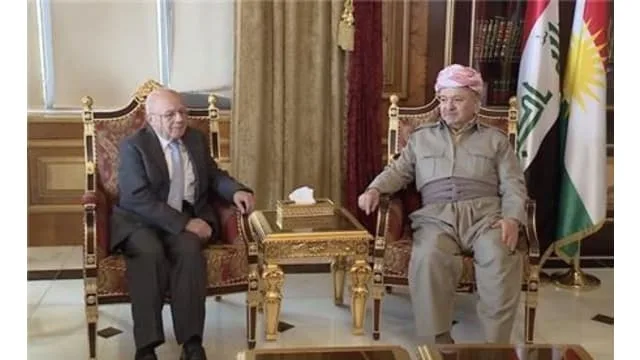 President Masoud Barzani received in Salahadeen, on 15 October 2018, a friend of the Kurdish people; the Turkish intellectual and historian, Ismail Beshkchi.