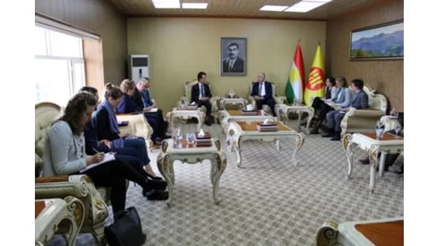 Liberal Democrats-D66 Party of the Netherlands visited Kurdistan Democratic Party Foreign Relations Office.