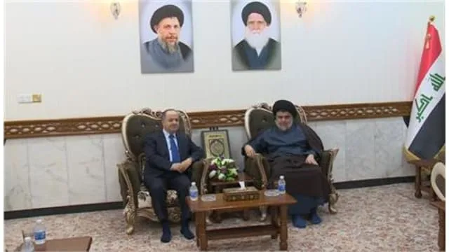 President Barzani and Sayyid Muqtada Meet in Najaf