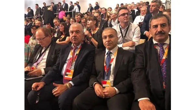 A delegation representing KDP attends the annual conference of the German Christian Democratic Union.