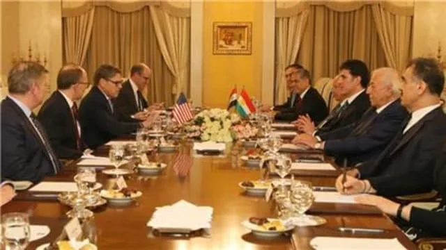 Kurdistan Regional Government Prime Minister Barzani receives Rick Perry U.S. Secretary of Energy