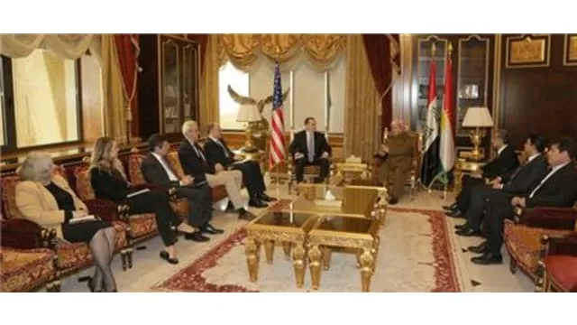 President Barzani Receives a United States Government Delegation