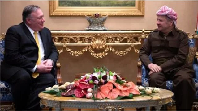 President Barzani and Secretary Pompeo Meet in Erbil