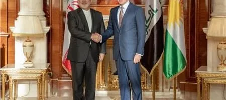 Prime Minister Barzani meets visiting Iranian Minister of Foreign Affairs