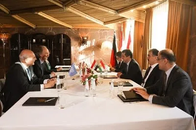Chancellor Masrour Barzani meets UN Special Envoy for Syria