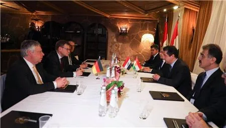 Chancellor Masrour Barzani meets CDU Chairwoman Annegret Kramp-Karrenbauer