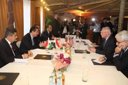 Chancellor Masrour Barzani meets U.S. Special Presidential Envoy for the Global Coalition to Counter ISIL