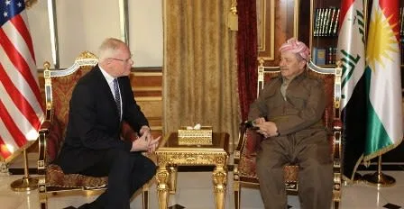 President Barzani Receives a United States Government Delegation
