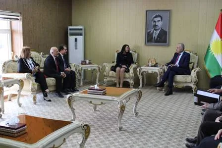 A delegation from Greece political Parties visits Kurdistan Democratic Party Foreign Relations Office