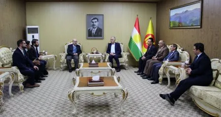 Academic delegation from the University of Ss. Cyril and Methodius in Trnava, Slovakia visited Kurdistan Democratic Party Foreign Relations Office.