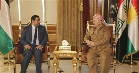 President Barzani Receives a Jordanian Government Delegation