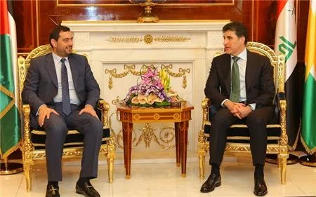 Prime Minister Barzani receives Jordanian delegation