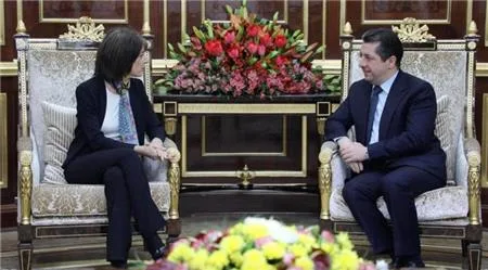 Chancellor Masrour Barzani meets with U.S. Assistant Secretary of State for Conflict and Stabilization Operations