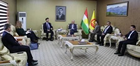 Konrad Adenauer Foundation(KAS) of Germany visits Kurdistan Democratic Party Foreign Relations Office
