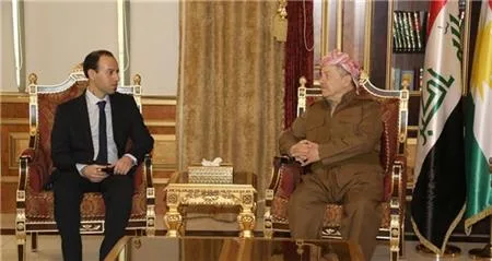 President Masoud Barzani received Dr. Caucher Birkar, the Kurdish scientist who wona Medal Fields.
