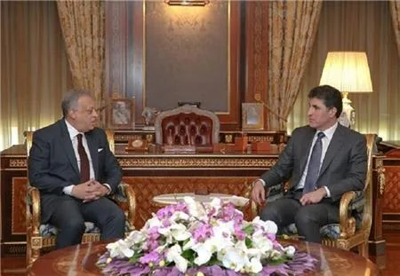 Prime Minister Barzani receives Egypt's new Consul to Kurdistan Region