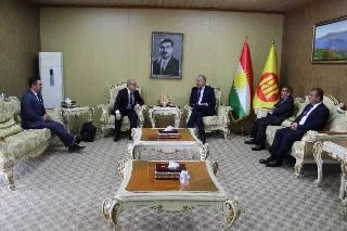 Head of Armenian - Kurdish Relations visited Kurdistan Democratic Party Foreign Relations Office