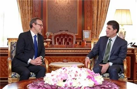 Prime Minister Barzani receives UK delegation