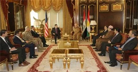 President Barzani Receives a United States Government Delegation