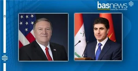 Mike Pompeo, Nechirvan Barzani Talk Over the Phone