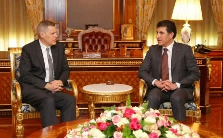 Kurdistan President, US Diplomats Discuss Politics in Iraq