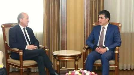 President Barzani Meets a French Delegation