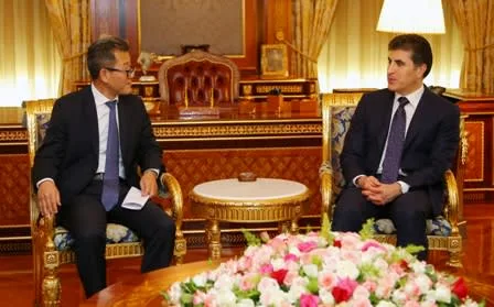 President of the Kurdistan Region Receives the Consul General of the People’s Republic of China