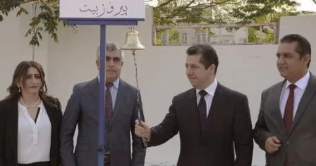 PM Barzani Speaks to Students on First Day of School Year