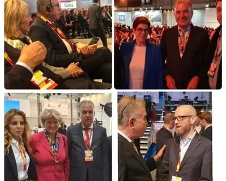 Head of Kurdistan Democratic Party Foreign Relations Office (KDP-FRO) participated in the annual conference of the German Christian Democratic Union in Leipzig- Germany