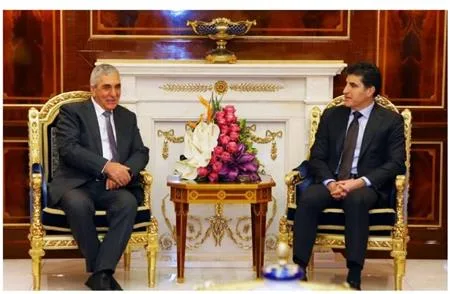 President Barzani Receives Leaders of the Kurdish National Council in Syria