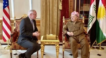 President Barzani Receives a United States Government Delegation