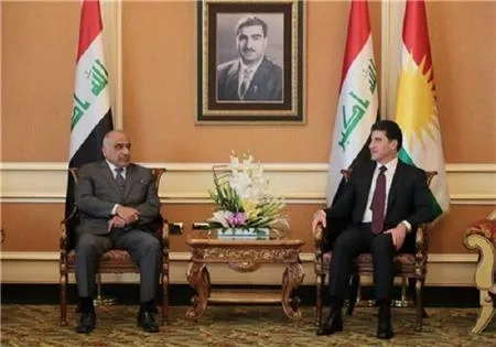 President Nechirvan Barzani meets with Iraqi Prime Minister Adil Abdulmahdi