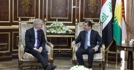 PM Barzani and Swedish Ambassador Discuss Bilateral Ties