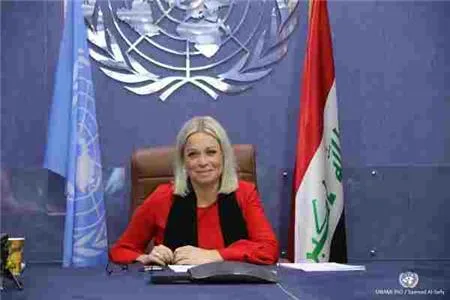 Special Representative of the United Nations Secretary-General for Iraq and head of the United Nations Assistance Mission for Iraq (UNAMI), Ms. Jeanine Hennis-Plasschaert held a video-teleconference from Baghdad on 24 November, 2020, brief