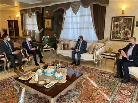 KDP officials meet the US Consul General, Mr. Rob Waller