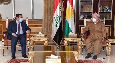 President Masoud Barzani, Iraqi National Security Advisor Discuss IS Threat in Disputed Areas
