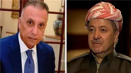 President Barzani speaks on the phone with the Federal Prime Minister