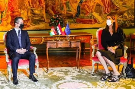 Prime Minister Masrour Barzani, Belgian Deputy PM Discuss Trade, Regional Concerns