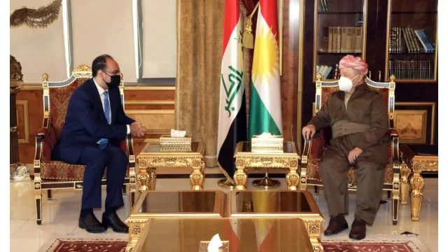Fuad Al AMajali praised the sacrifices of the Peshmerga forces in the war against ISIS terrorists, and thanked the Kurdistan Region for hosting hundreds of thousands of displaced people and refugees. 