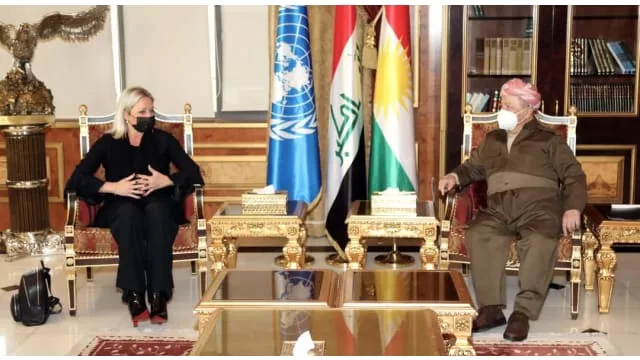 President Barzani, conveyed his gratitude for the efforts of the United Nations, the European Union and the international community during the election.