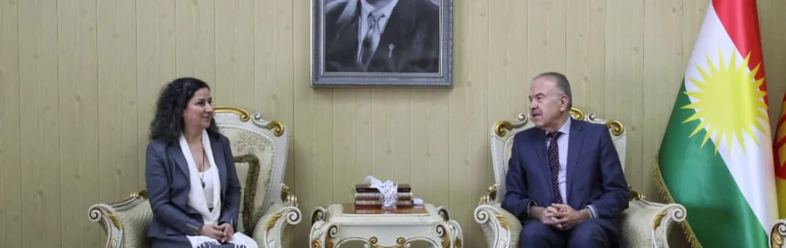 Head of the Kurdistan Democratic Party Foreign Relations Office (KDP FRO)welcomed a high level delegation from Konrad Adenauer-Stiftung (KAS).