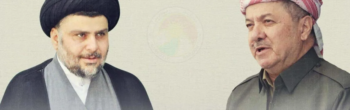 President Masoud Barzani and Muqtada Al-Sadr discuss Iraq's political process by phone