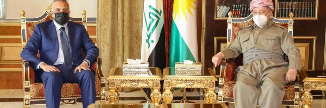 President Masoud Barzani welcomed the Prime Minister of the Government of Iraq and accompanying delegation