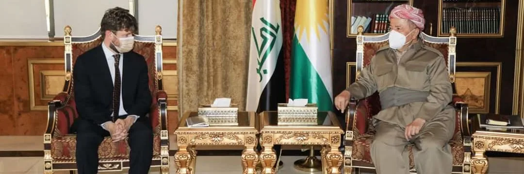 President Masoud Barzani and French Consul General discussed political process of Iraq including process of forming the new Federal Government.