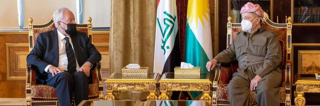 Senator Christian Cambon Chairman of the Committee on Foreign Affairs, Defence and Armed Forces reiterates France’s support to the People of Kurdistan .