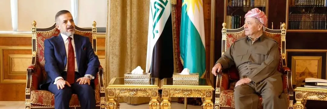 President Barzani receives Mohammed Ali Tamim, Deputy Prime Minister of the Federal Government of Iraq.